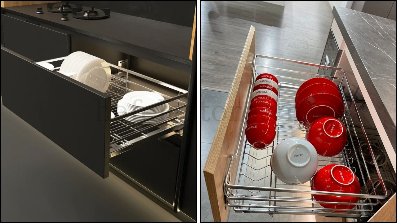 Rổ chén đĩa Hafele