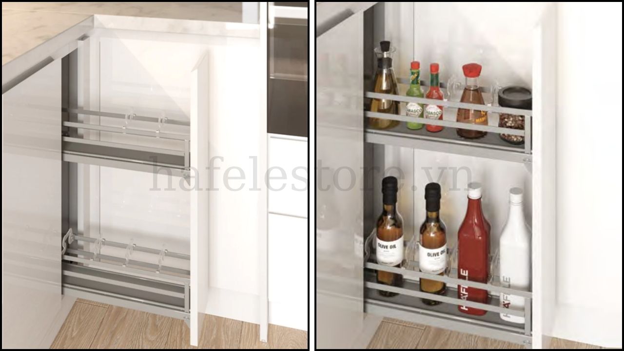 Rổ gia vị Kosmo phân biệt trái phải Hafele