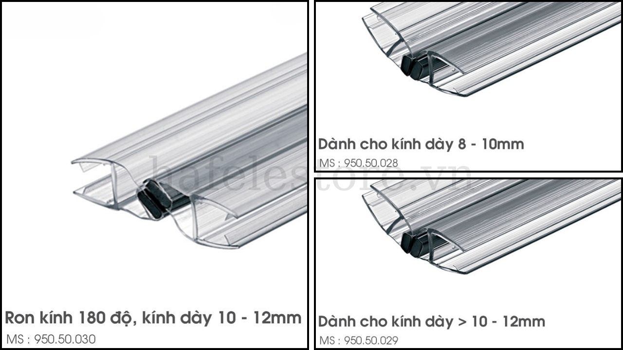 Ron cửa kính nam châm Hafele