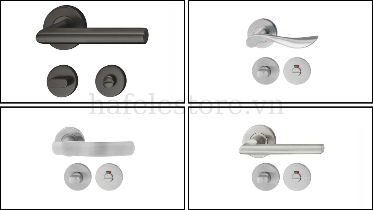 Tay nắm gạt cửa phòng vệ sinh Hafele