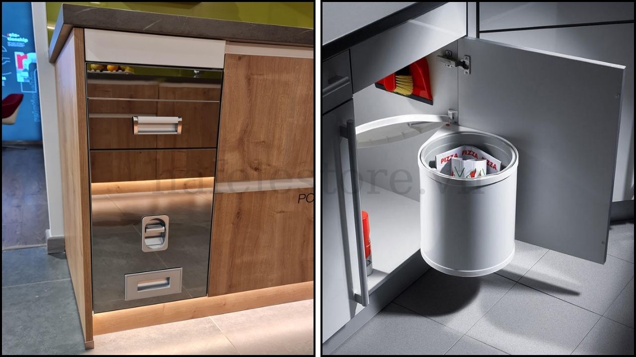 Thùng Gạo & Thùng Rác Hafele