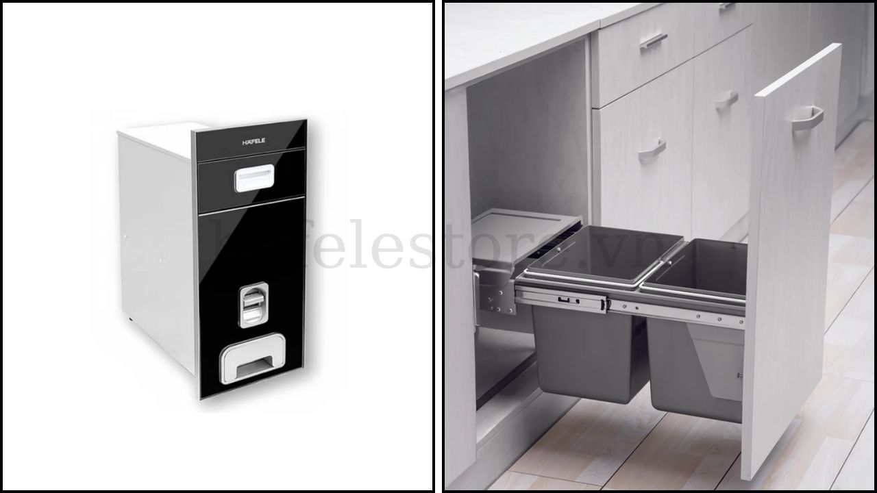 Thùng gạo, thùng rác Hafele