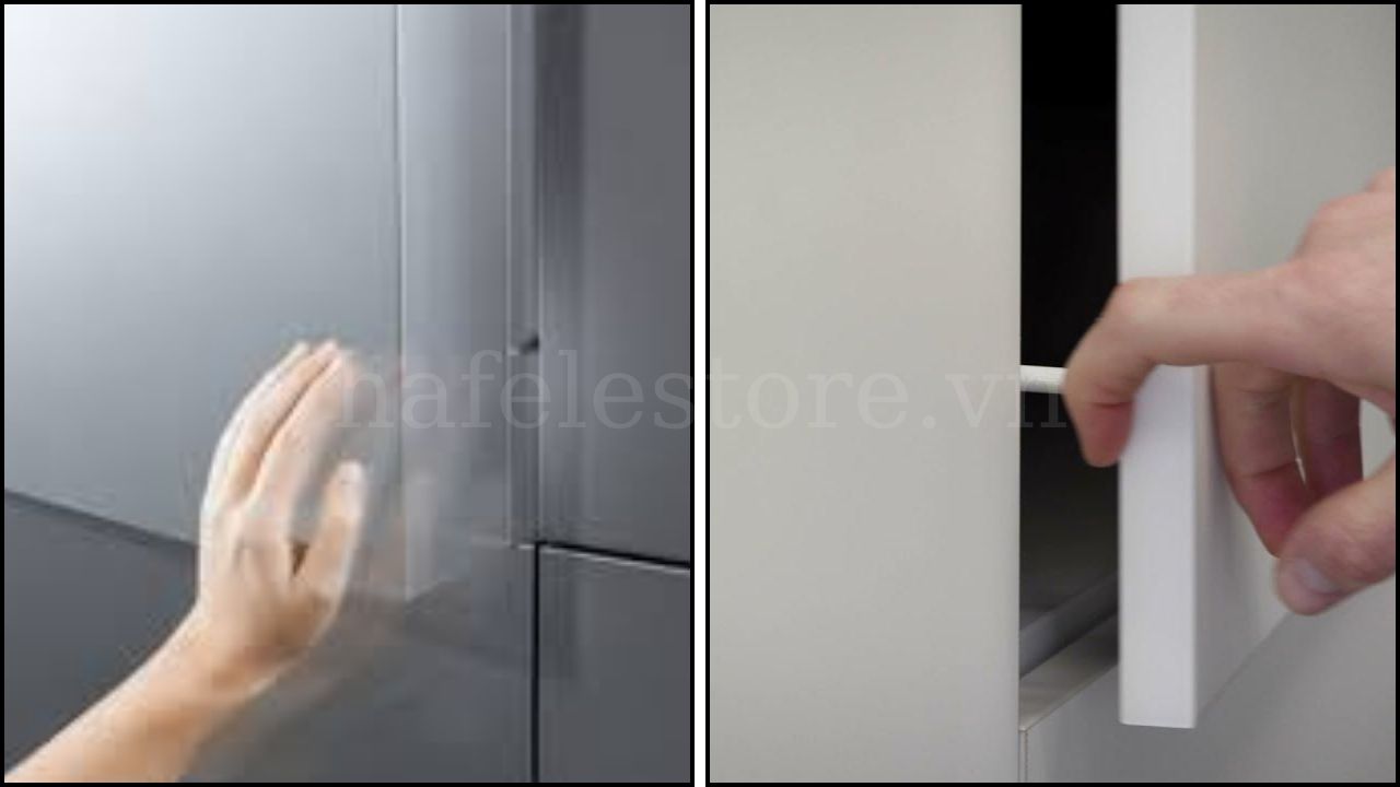 Tip-On được ưa chuộng là do giá trị thẩm mỹ mà nó mang lại