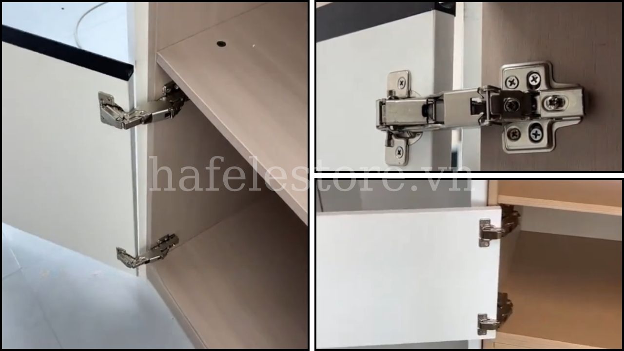 Ứng dụng của bản lề bật 165 độ không giảm chấn 