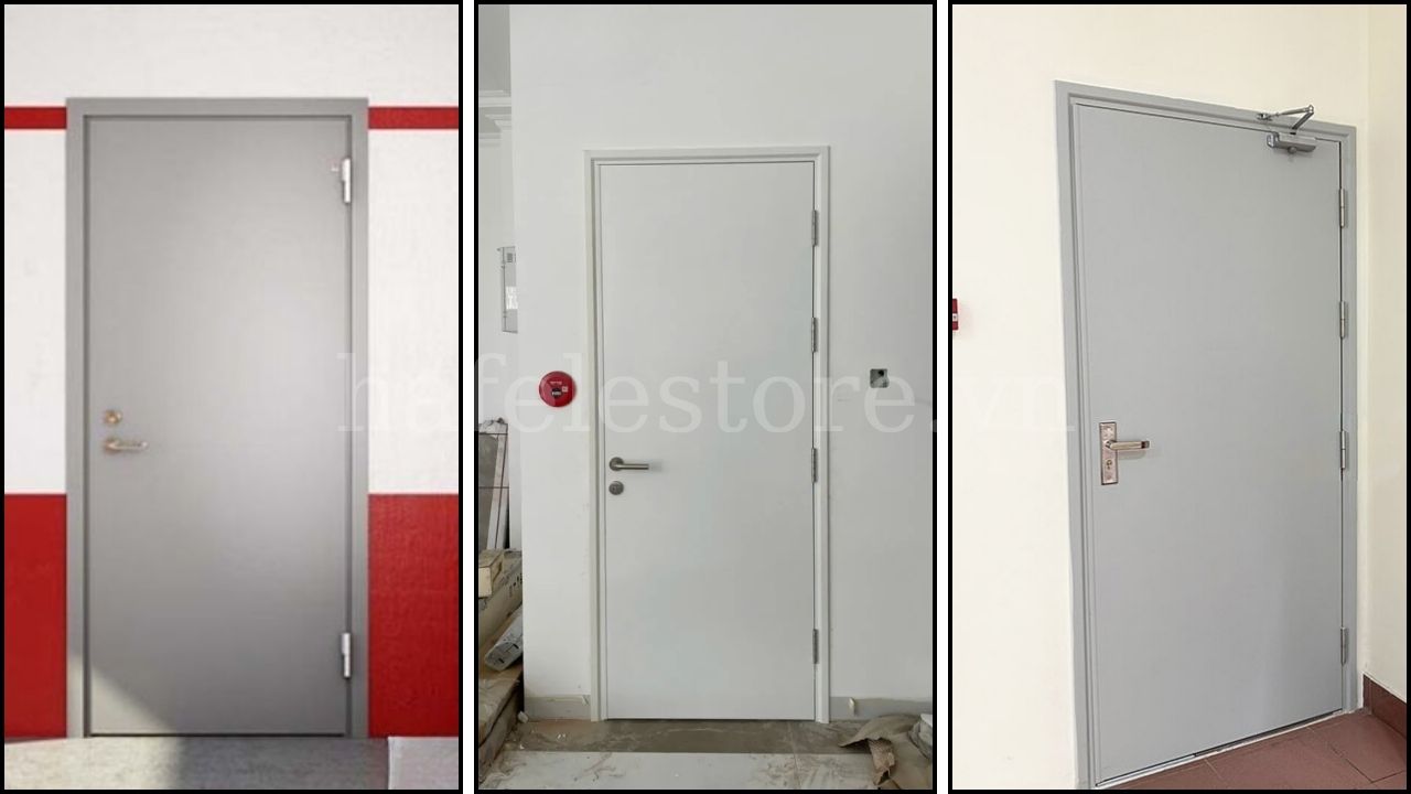 Ứng dụng của bản lề lá chống cháy