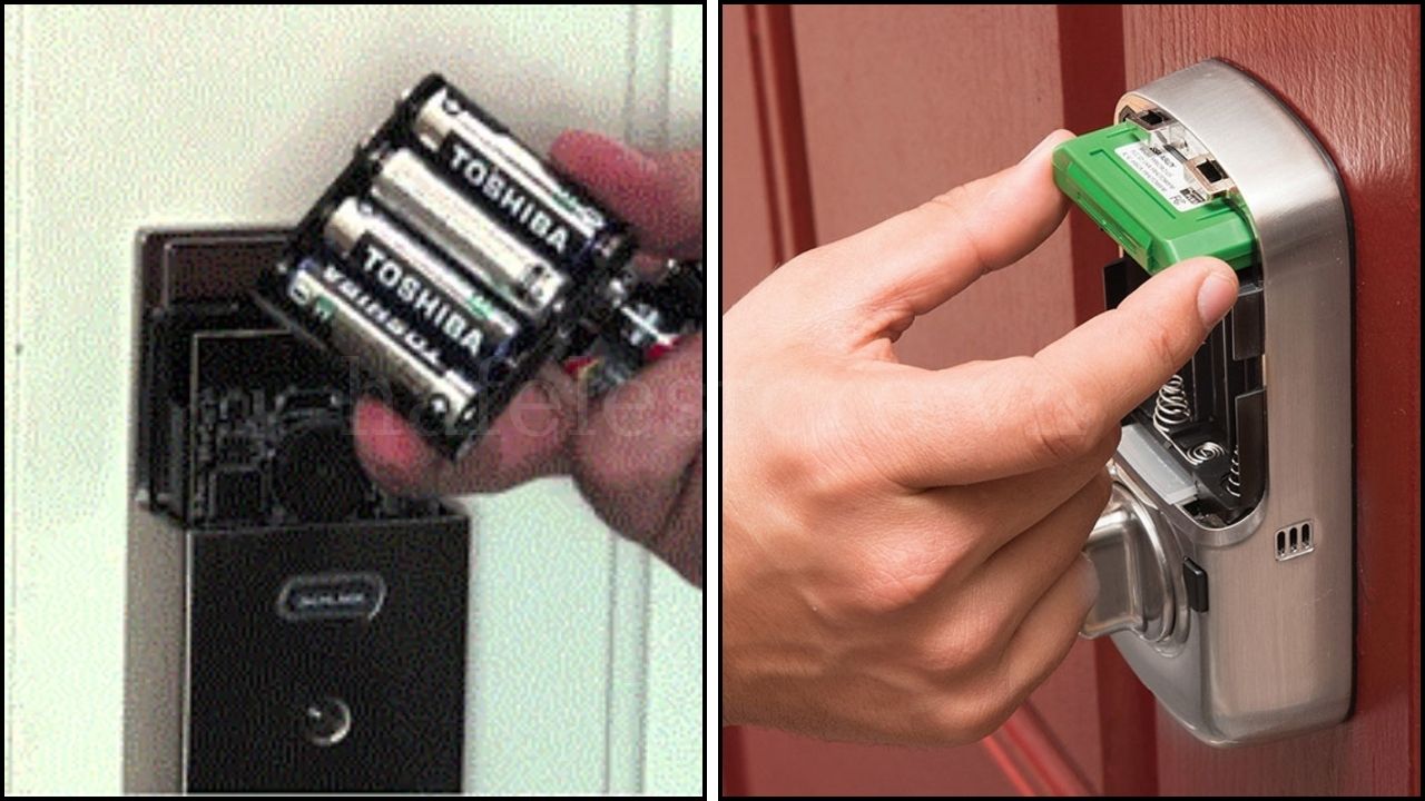 Xử Lý Thế Nào Khi Khóa Cửa Vân Tay Hết Pin
