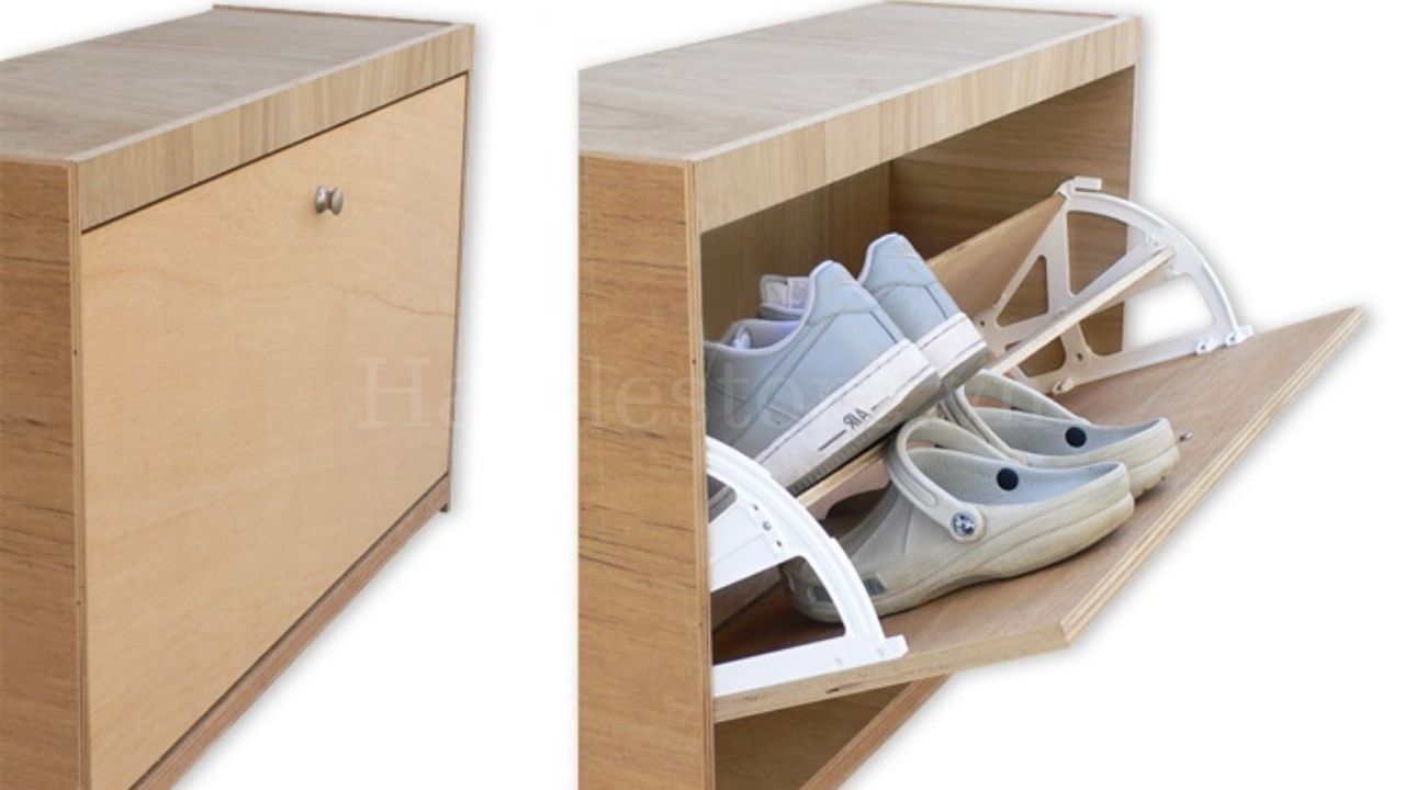 Kệ để giày dép Hafele dạng ngăn kéo gấp