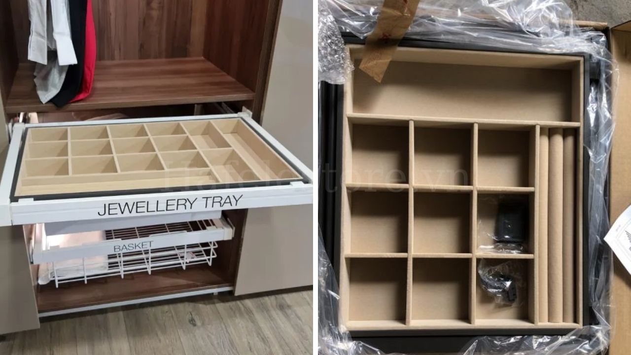 Khay đựng trang sức 600mm Hafele