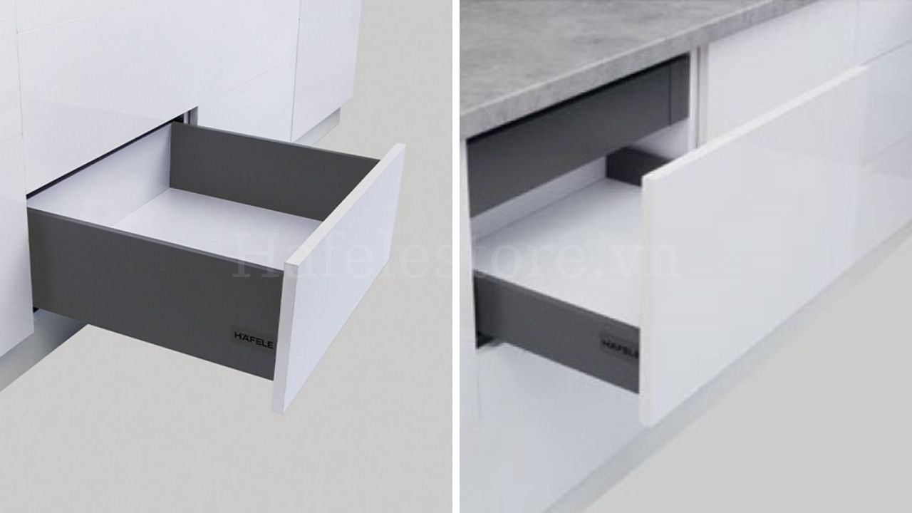 Ray hộp nhấn mở Hafele