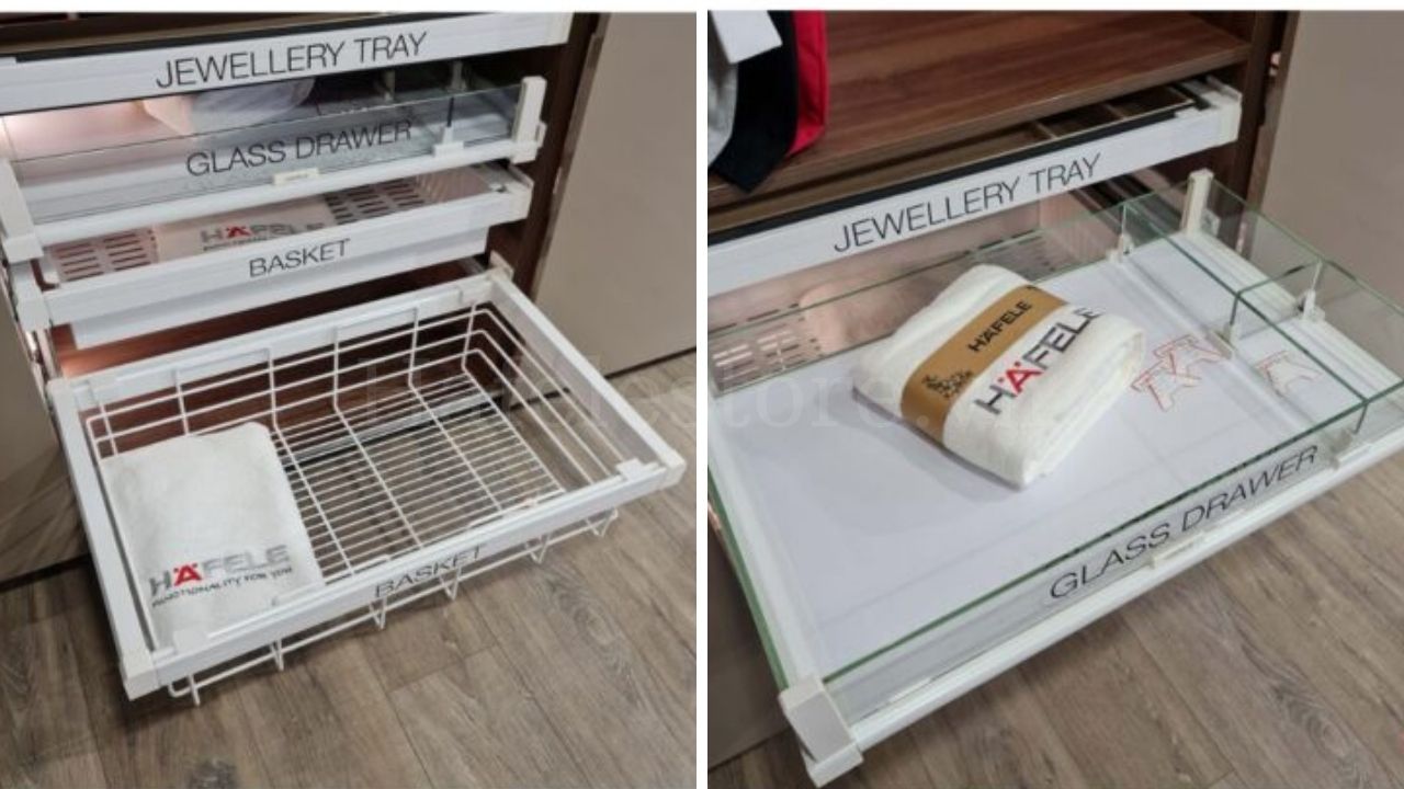 Rổ kéo để đồ Hafele