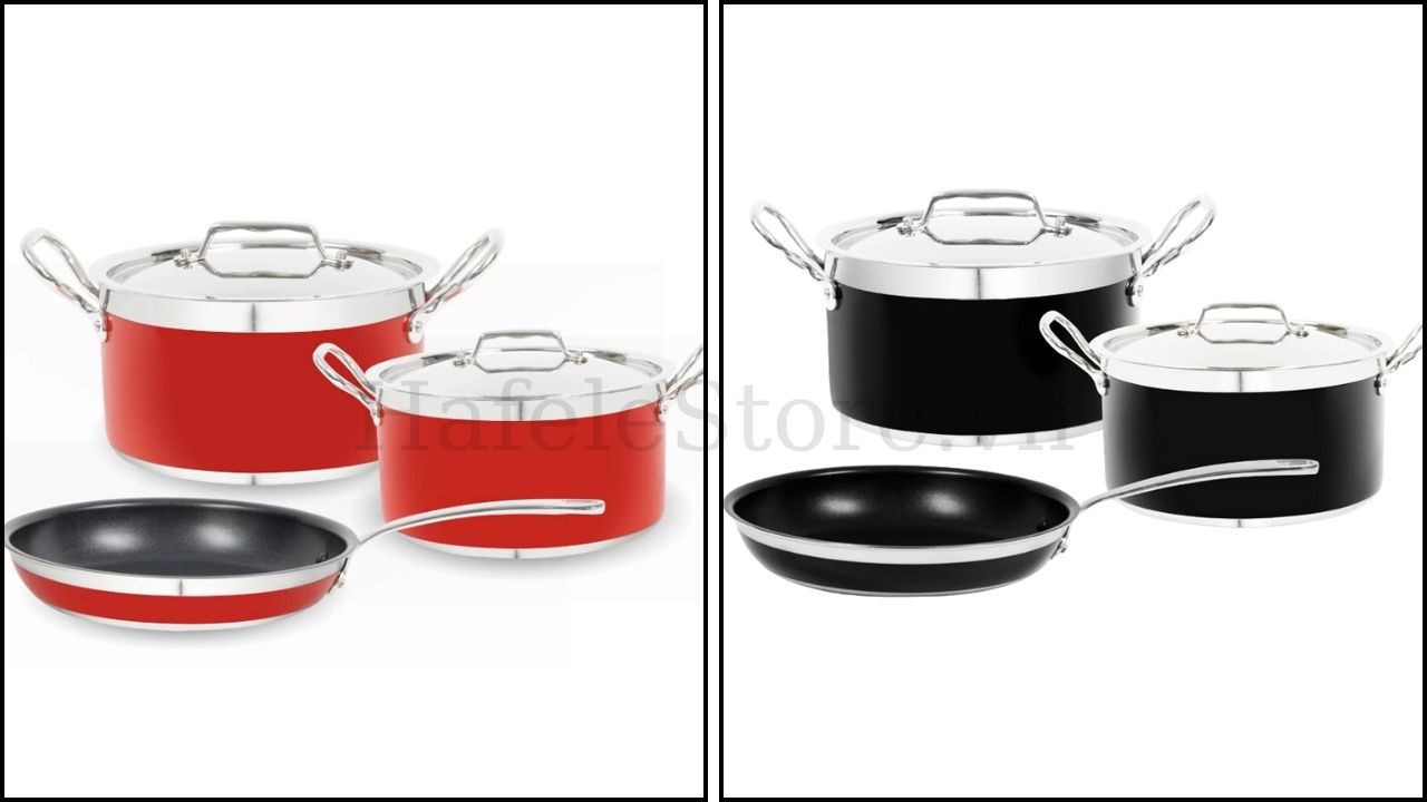 Bộ 2 Nồi 1 Chảo Hafele
