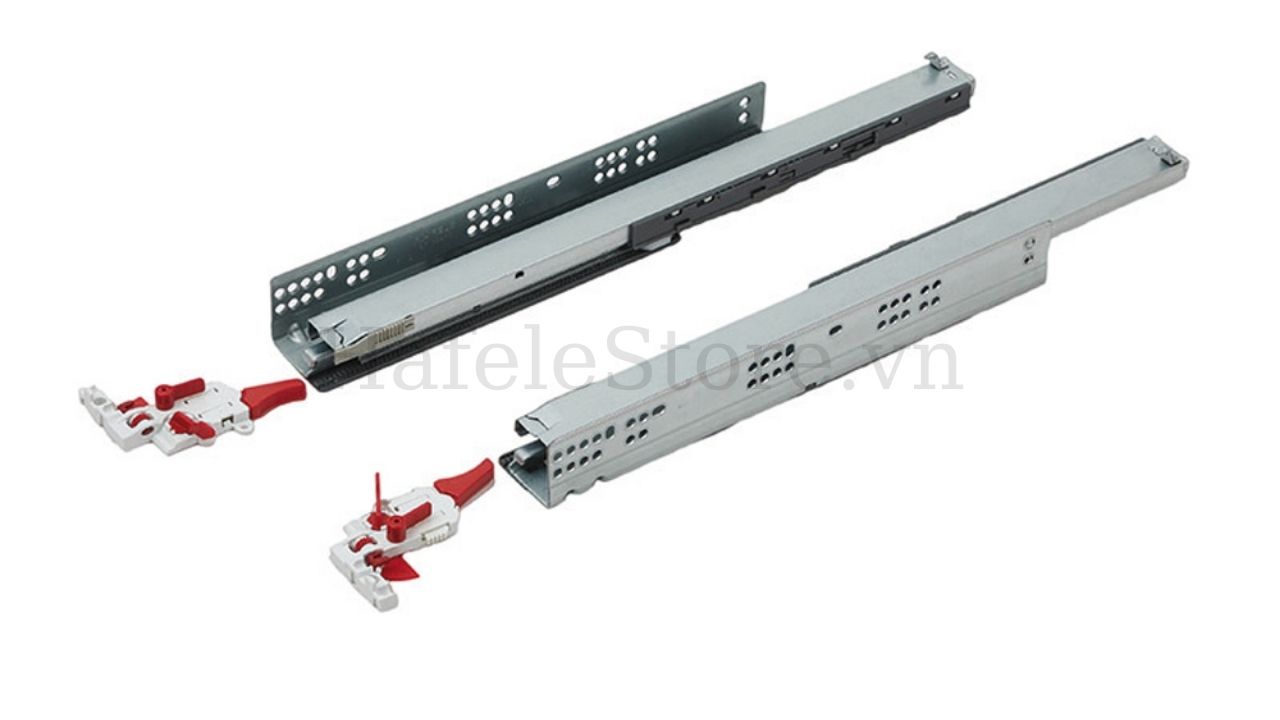 Dòng Ray âm giảm chấn mở toàn phần tải nặng 50Kg