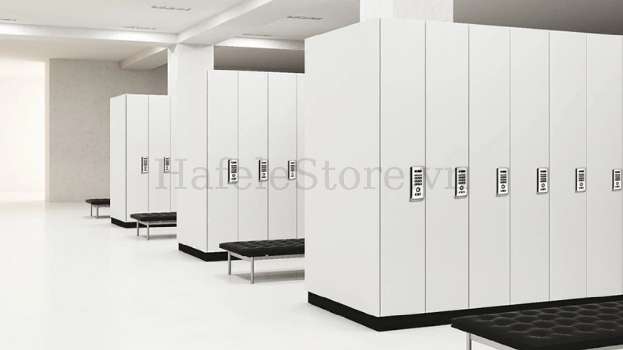 Khóa cửa tủ điện tử Hafele