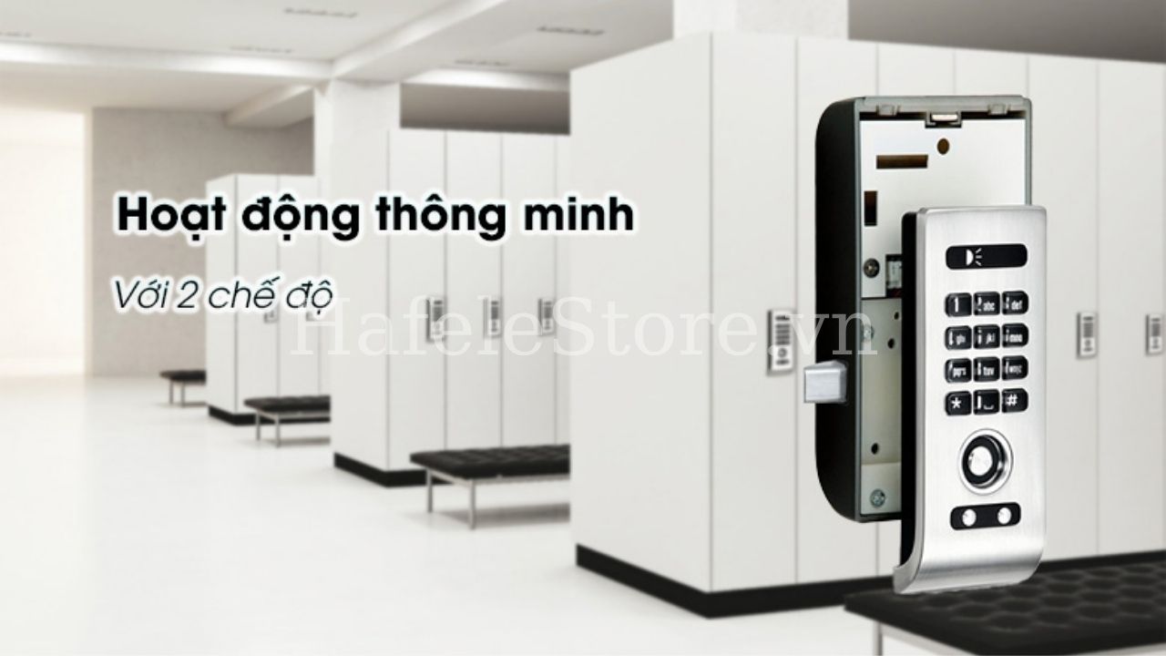 Khóa tủ điện tử Hafele EL3300