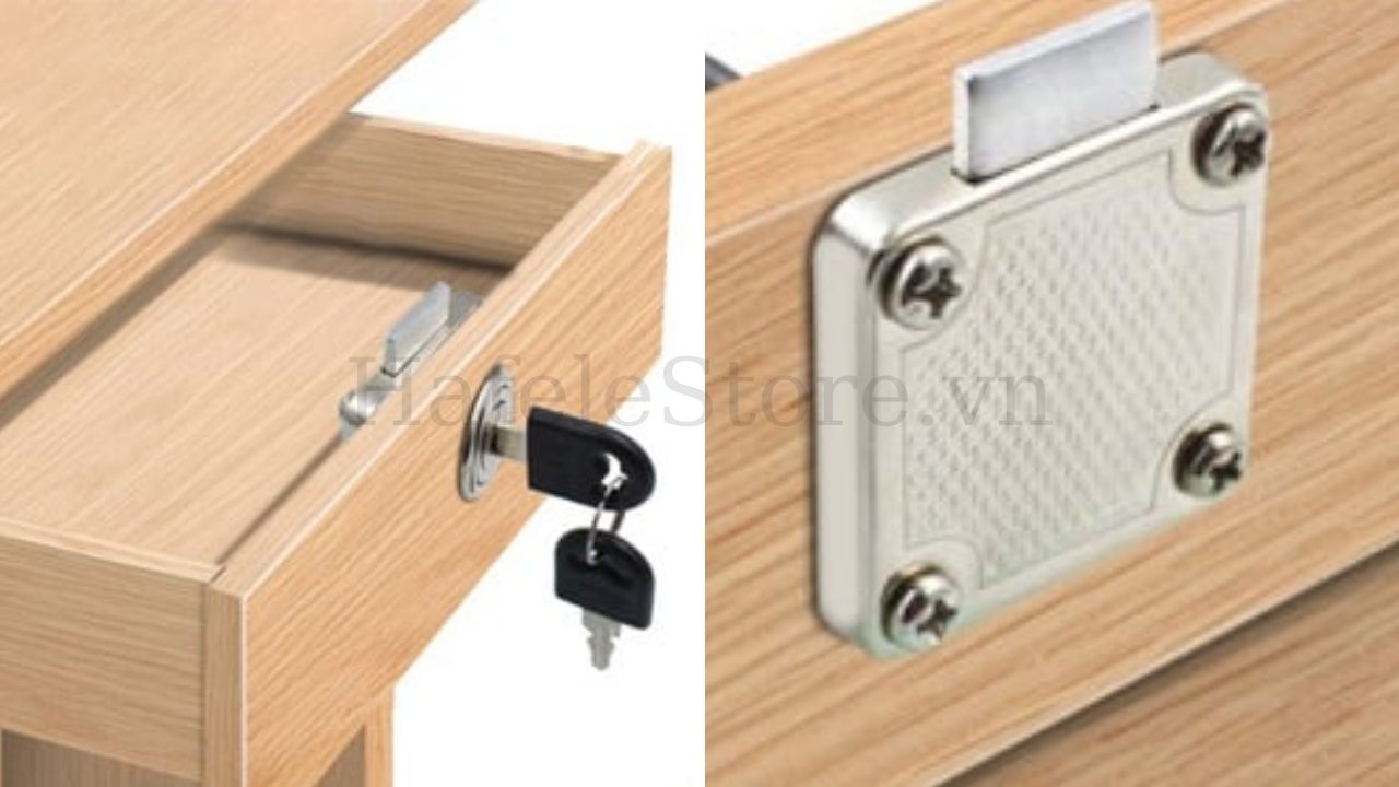 Khóa tủ vuông Hafele