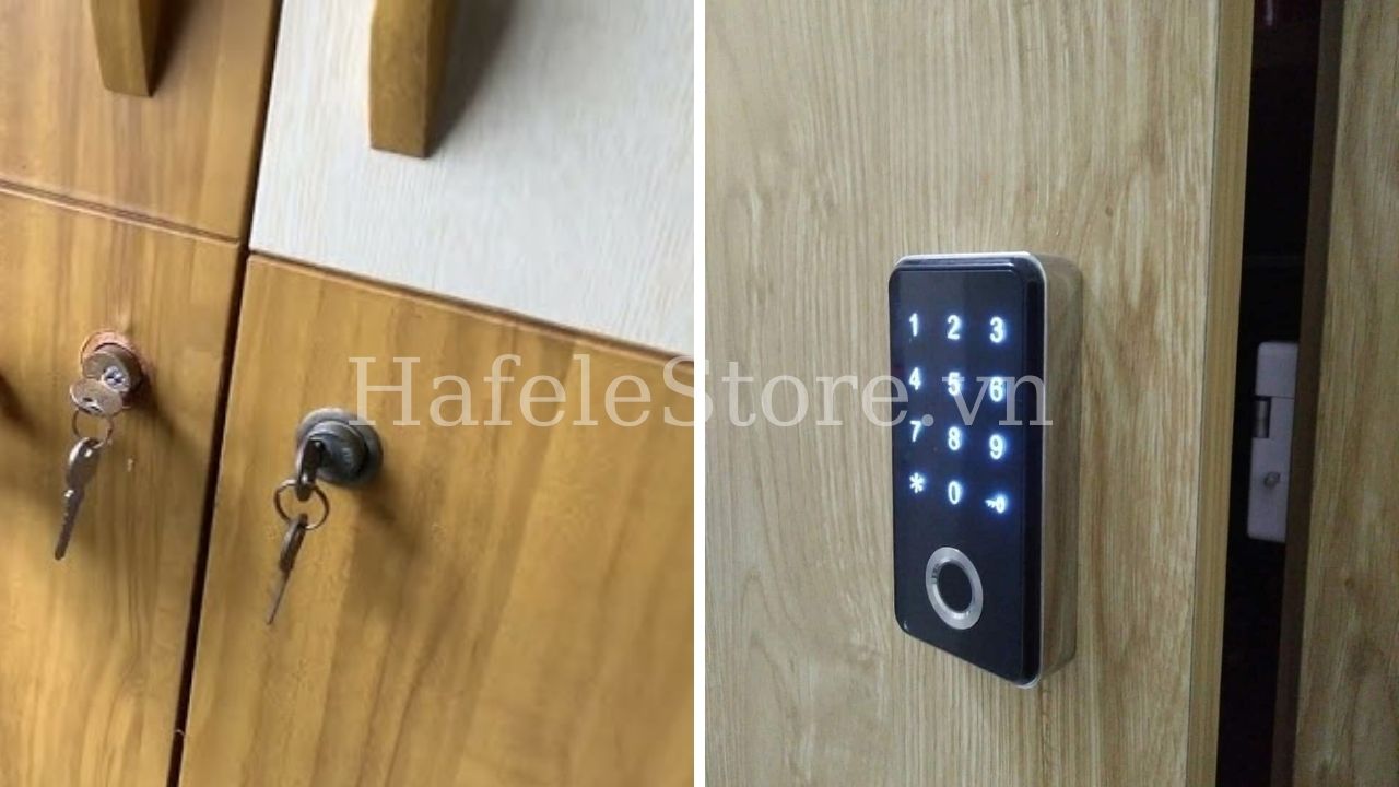 Nên chọn loại khóa nào cho ngăn tủ của bạn