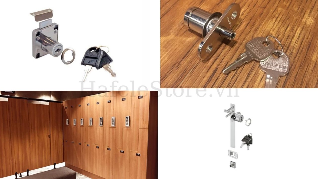 Những mẫu ổ khóa tủ gỗ Hafele nổi bật