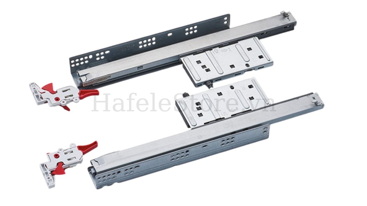 Ray âm nhấn mở tích hợp giảm chấn Hafele