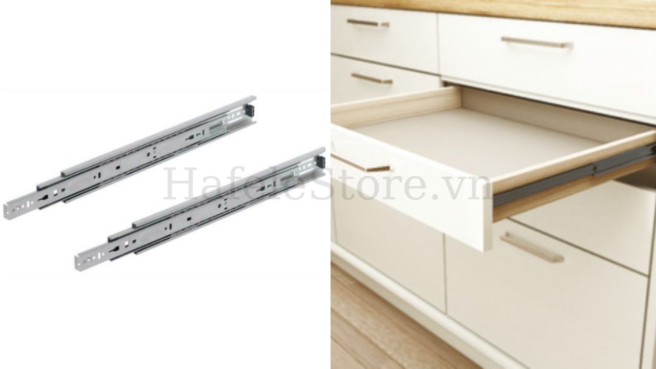 Ray bi nhấn mở 30kg Hafele