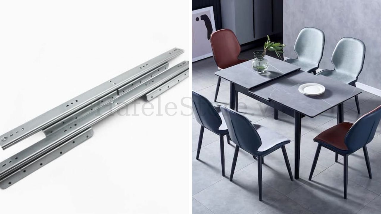 Ray trượt cánh bướm cho bàn thông minh