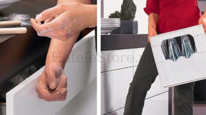 Ưu điểm vượt trội khi sử dụng ray nhấn mở tại HafeleStore